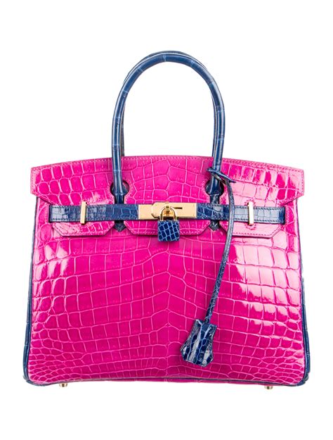 hermes birkin крокодил цена|Hermes Birkin crocodile.